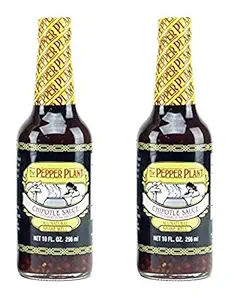 The Pepper Plant: Chipotle Sauce 10 oz. Bottle (Pack of 2)