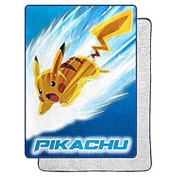 Northwest Pokemon Silk Touch Sherpa Throw