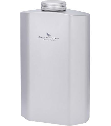Amazon.com: Boundless Voyage Titanium Bottle Camping Sports Water