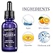 QQcute 30% Vitamin C Serum with Hyaluronic Acid, Organic Anti-aging Moisturizing Skin Care for Face and Neck with Natural Ingredients Eye & Facial Treatment Serum (1 Fluid Ounce)