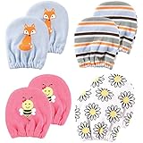 Luvable Friends Basic Scratch Mittens 2-Pack