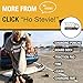 Ho Stevie! Front Traction Pad for Surfboards and Skimboards [Choose Color] (Black)