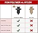 AFA Tooling Replacement (80 Pcs) Bumper and Fender Clips - Extra Strong POM Polymer Won't Break Like Nylon Plastic Rivets – Fits Selected Models