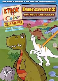 Stick &Color Dinosaures