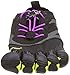 Vibram Women's Bikila Evo Road Running Shoe, Black/Yellow/Magenta, 37 EU/6.5-7 M US