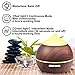 2PACK Essential Oil Diffuser, Iextreme 250ml Wood Grain diffuser With Auto Shut Off, 8 Colorful LED Light, Adjustable Mode Aroma Diffuser For Baby, Yoga, Spa, Home, Office
