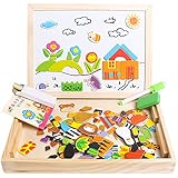 Educational Wooden Toys for Kids Toddlers Magnetic