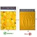 Ohuhu 10x13 100-Pack Pineapple & Orange Designer Poly Mailers (1 Box)