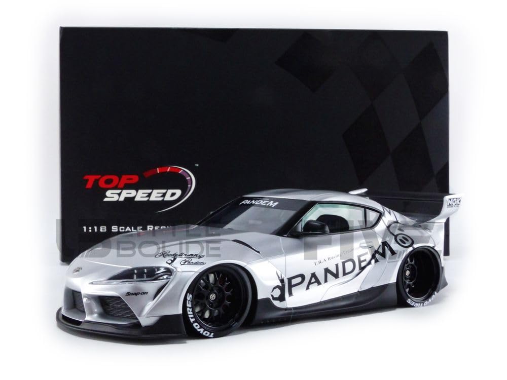 TOP SPEED - TS0297 Collection Miniature Car, Silver