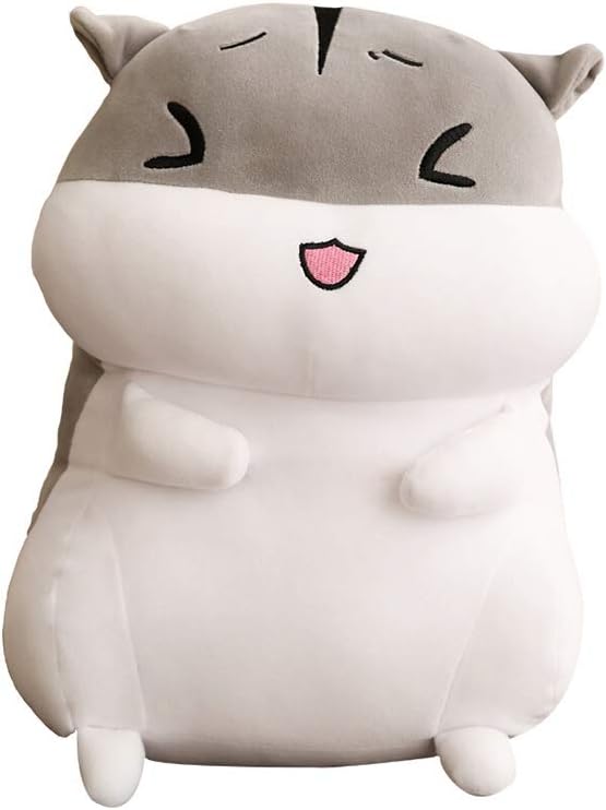 MWY Plush toy Hug Pillow Doll Soft and Comfortable Stuffed Toy Cute Fat Hamster Doll Creative Gifts