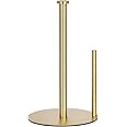 Gold Paper Towel Holder Countertop, OBODING, Gold Kitchen Paper Towel Holder Stand for Kitchen and Bathroom Organization, Sta