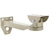 Ivosmart Heavy Duty Aluminum Indoor Outdoor Wall Mount Security Surveillance Camera Housing Mounting Bracket Stand