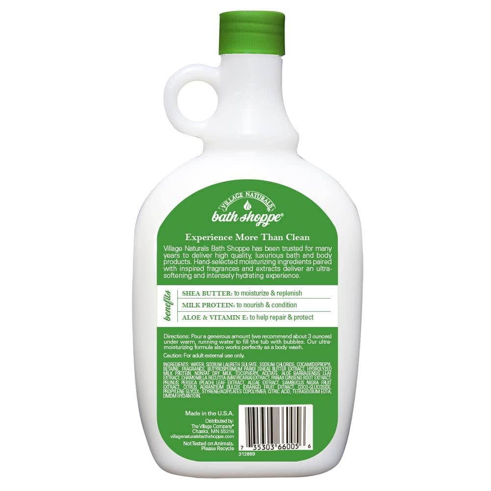 White Tea and Jasmine Foaming Milk Bath, 28 Fl Oz, Pack of 2