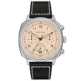Bulova Men's 96B231 Analog Display Quartz Black Watch