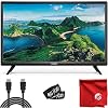 VIZIO D-Series 24-Inch Class 720p HD LED Smart TV (D24H-G9) with Built-in HDMI, USB, SmartCast, Voice Control Bundle…