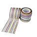 UeeSum 3mm Glitter Washi Tape, 28 Rolls of Skinny Masking Tape 14 Colors