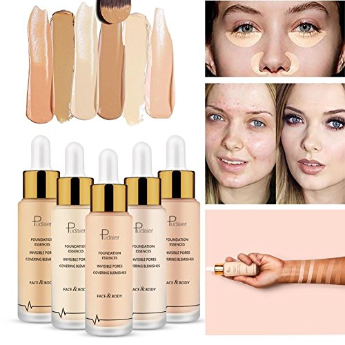 wewa98698 Face Blemishes Pores Covering Liquid Foundation Concealer Moisturizing Pores Makeup Primer for Women - 2#