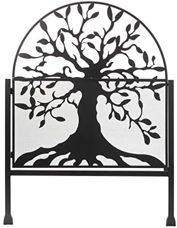 Puerta de jardín de metal con diseño de árbol de la vida, 36 L x 1 ...