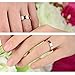 Dubeauty Love Ring Lifetime Titanium Stainless Steel Couples Wedding Engagement Anniversary Engraved Bands Rose Gold Size 5-10