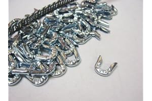 VOGUE FABRICS Spiral Bone Tips - 1/4" (6mm), Priced per Dozen