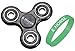 Fidget Spinner, R ? HORSE Tri-Spinner Fidget Toy 3D Printing Ceramic Bearing Hand Spinner EDC Focus Toy, 2-3 min+ Spin Time! (Fluorescent Wristband INCLUDED!!!)