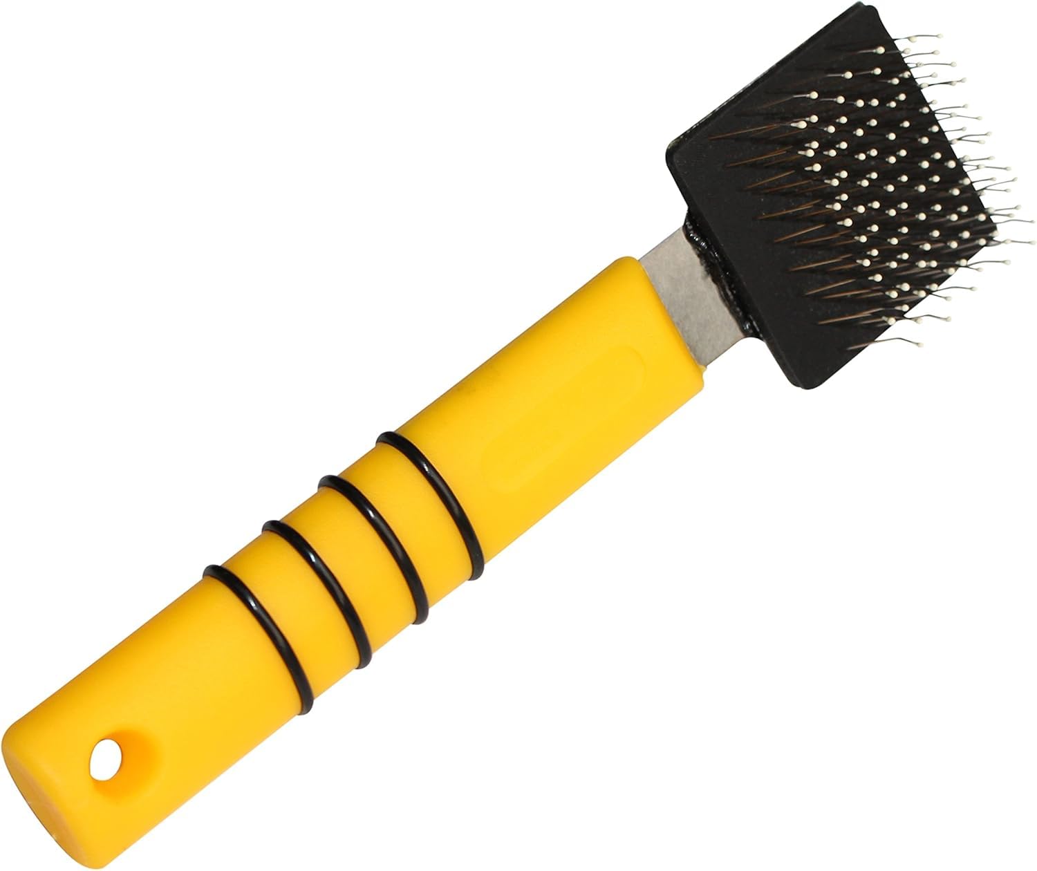 Mars Flexy-King Soft Flexible Slicker Brush, Professional Stainless Steel Dog Grooming Tool for Detangling