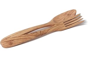 Berard 02774 French Olive-Wood Handcrafted Salad-Server Set, 12 Inch