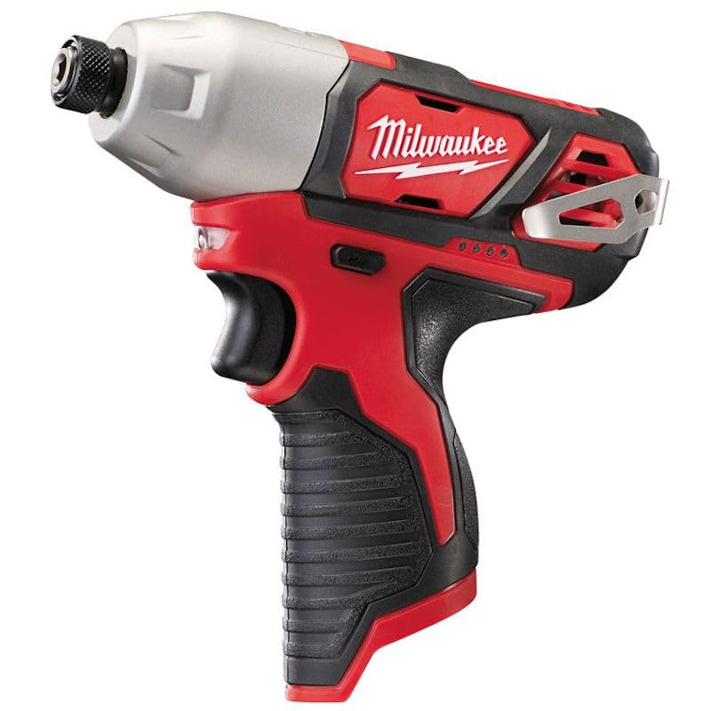 Milwaukee 12V 1.5Ah Sub Compact Impact Driver, 112Nm, 2500rpm, 12 Volts, Black