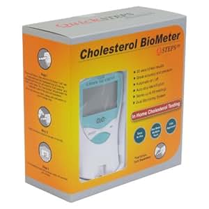 Amazon.com: Q. Steps Cholesterol BioMeter Glucose Monitoring System