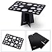 Ovonni Makeup Brush Tree Dryer Holder Organizer Hanger Folding Collapsible Air Drying Tower