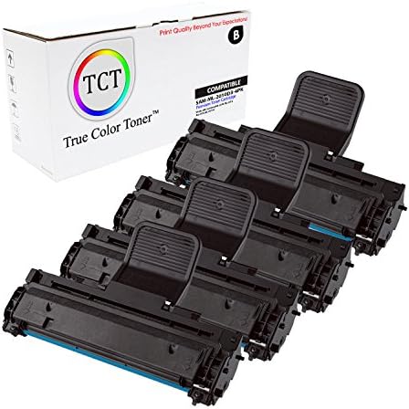 TCT Premium Compatible Toner Cartridge Replacement for Samsung ML-2010D3 Black Works with Samsung ML-2010 ML-2510 ML-2570 ML-2571N, SCX-4521F SCX-4521FG Printers (3,000 Pages) - 4 Pack