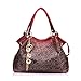 Realer Women's Handbag Tote Purse Shoulder Bag Pu Leather Fashion Top Handle Designer Bags for Ladies