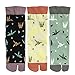 Wrapables® Tabi Flip-Flop Socks (Set of 3), Origami