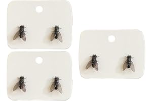 Realistic Fly Earring For Women, 2Pair/3Pair Simulation Mini Prank Simulated Animal Funny Novelty Abstract Exaggerate Creativ