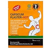 KONGDY Back Pain Patch Chinese Herbal Capsicum Plaster 7x10CM(10pieces)