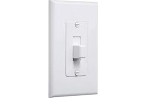 TayMac 2570W Masque 1-Gang Device Cover-Up Wallplate, 1-Pack, White