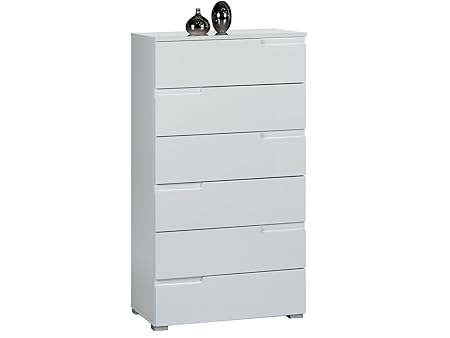 möbelando Kommode Anrichte Sideboard Standschrank Schubladenkommode Schrank Suzette III