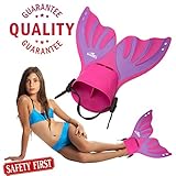 Sharks Wear Mermaid mono-fin for children with adjustable strap.