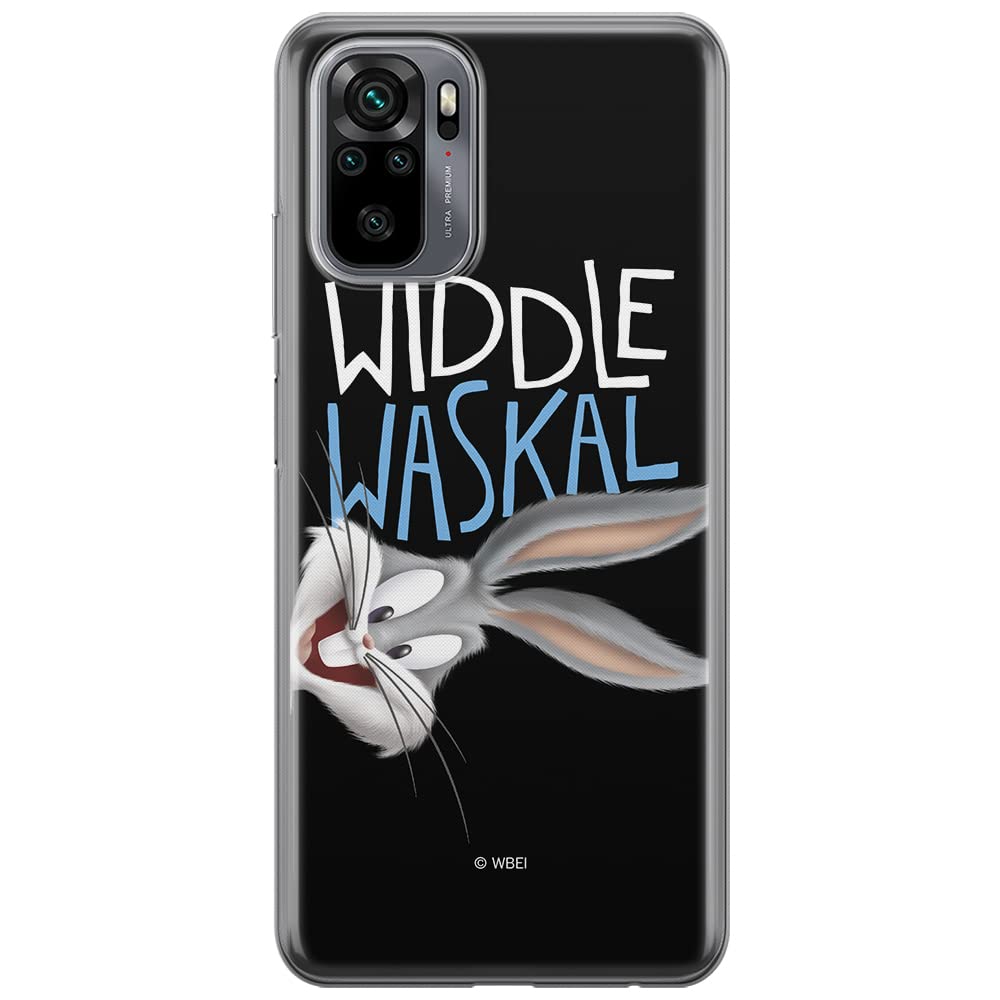 ERT GROUP mobile phone case for Xiaomi REDMI NOTE 10/ 10S original and officially Licensed Looney Tunes pattern Bugs 004 optimally adapted to the shape of the mobile phone, case made of TPU