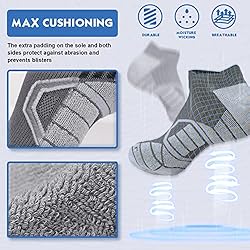 Hylaea Low Cut Athletic Running Socks for Men Women