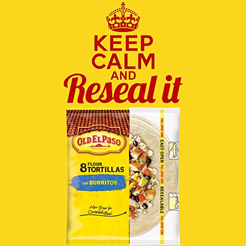 Old El Paso Burritos Shells 8 ct 11 oz Bag (pack of 6)