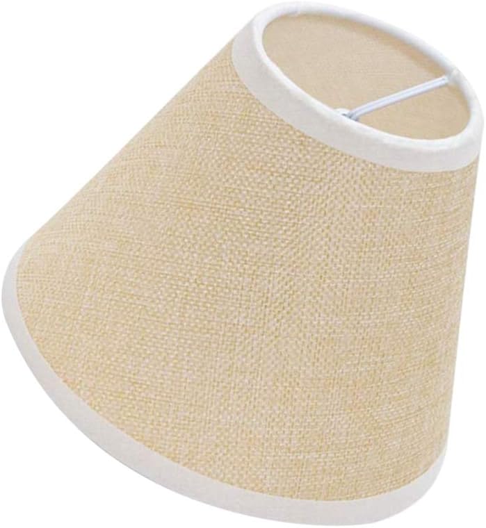 Uonlytech Lamp Shade Linen Fabric Lamp Cover for Chandeliers Lights Table Floor Wall s Ceiling Replacement - Image 3