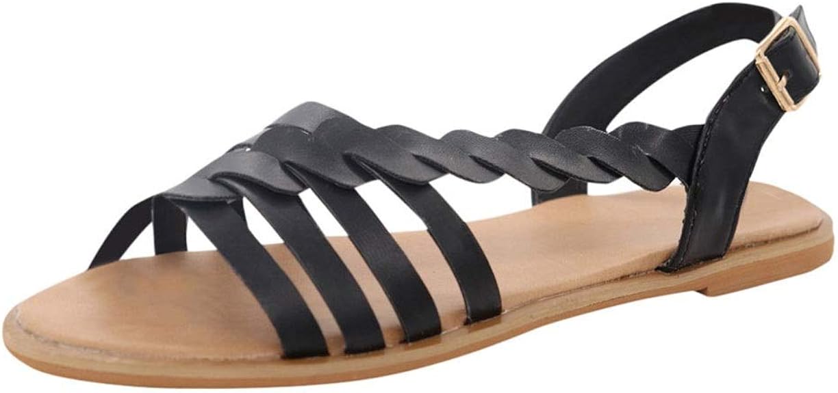 Amazon.com: Czcrw Outdoor Sandals Women's Ladies Women Sandals Soft Leather Gladiator Cross-Tied 