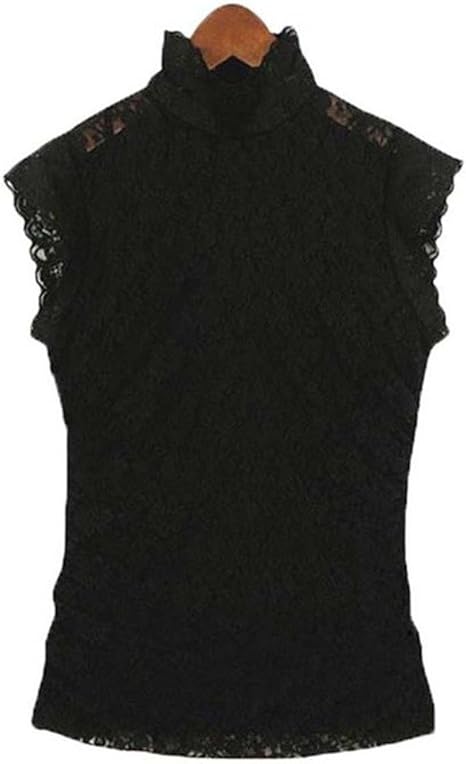 Amazon Gudeke 総花柄刺繍レース トップス ノースリーブ ブラウス レディース キャミソール付属 2枚セット Tシャツ カットソー 通販