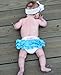 RuffleButts® Baby/Toddler Girls Woven Bloomer w/Big Ruffles