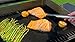 OscenLife BBQ Grill Mat - Set of 2 Non Stick Magic Grilling Mats - Heavy Duty, Reusable, Easy to Clean and Popular in Outdoor BBQ Party (16 x 13 Inch)