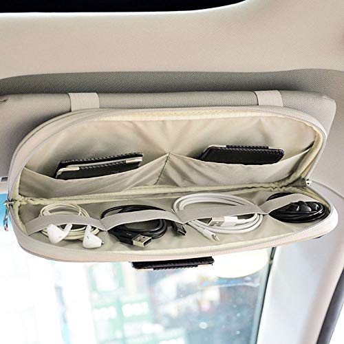 Da by Car Sun Visor Organizer Auto Car Visor Pocket and Interior