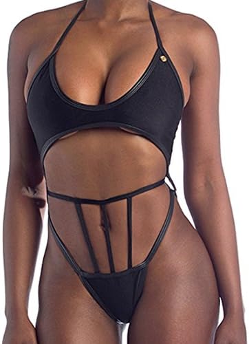 水着 格安店 ビキニ レディース ワンピース セクシー 無地 スリムウエア バックレス 体型カバー 温泉水着 ビーチウェア 水泳 連体式 旅行 海水浴 ホルターネック ワンピース水着