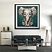 Diamond Painting Kits, DIY 5D Square Full Drill Art Perfect for Relaxation and Home Wall Decor (Nerdy Elephant,16x16inch)