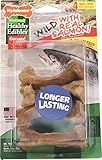 Nylabone 4 Count Healthy Edibles Small Wild Salmon Dog Treat Bones